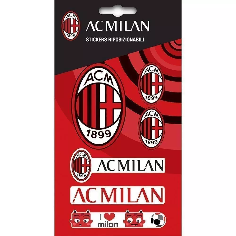AC Milan Vinyl Sticker Set