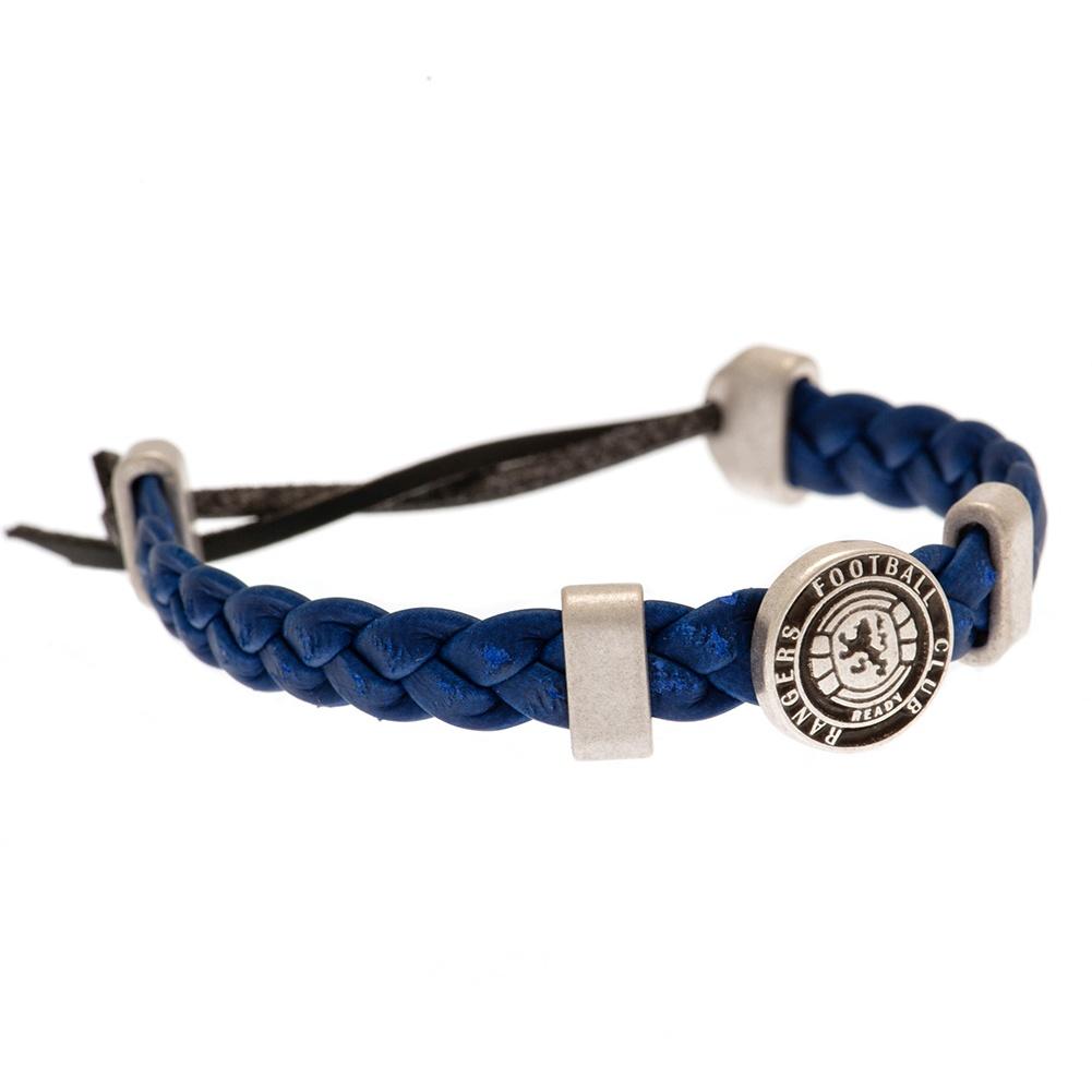 Rangers FC PU Slider Bracelet