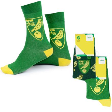 Norwich-City-FC-Twin-Pack-Dress-Socks